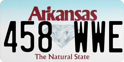 AR license plate 458WWE