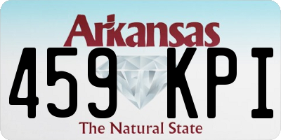 AR license plate 459KPI