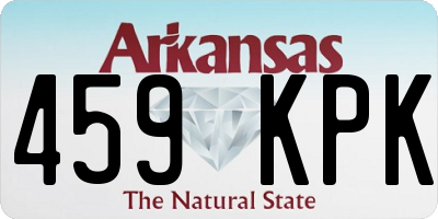 AR license plate 459KPK