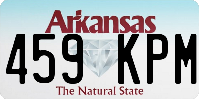 AR license plate 459KPM