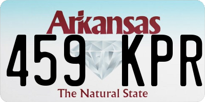 AR license plate 459KPR