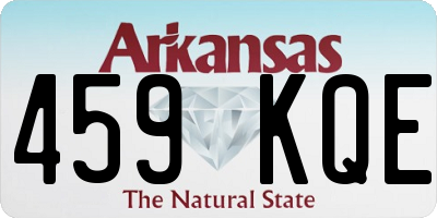 AR license plate 459KQE