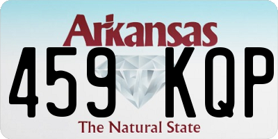 AR license plate 459KQP