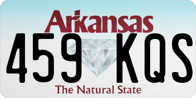 AR license plate 459KQS