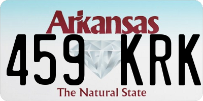 AR license plate 459KRK