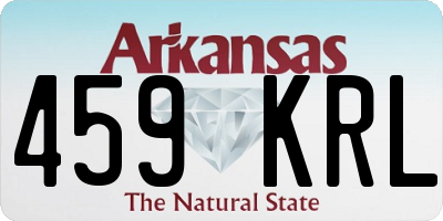 AR license plate 459KRL