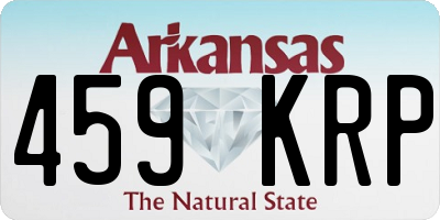 AR license plate 459KRP