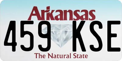 AR license plate 459KSE