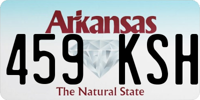 AR license plate 459KSH