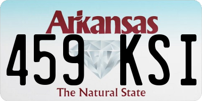 AR license plate 459KSI