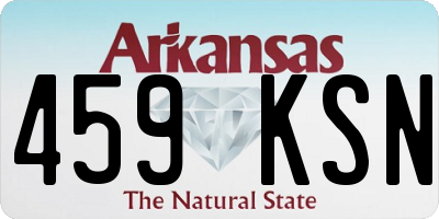 AR license plate 459KSN