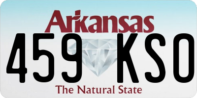 AR license plate 459KSO