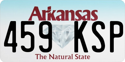 AR license plate 459KSP