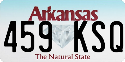AR license plate 459KSQ
