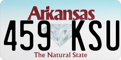 AR license plate 459KSU