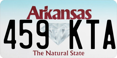 AR license plate 459KTA