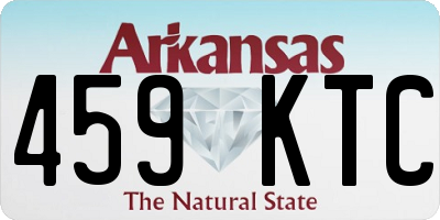 AR license plate 459KTC