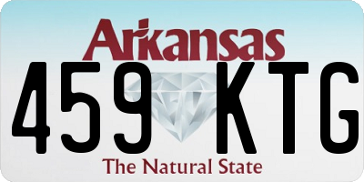 AR license plate 459KTG