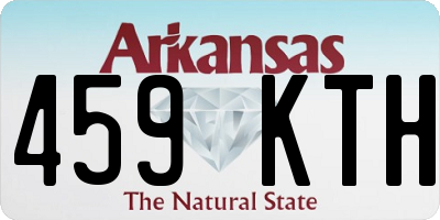 AR license plate 459KTH