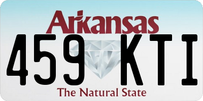 AR license plate 459KTI