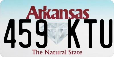 AR license plate 459KTU