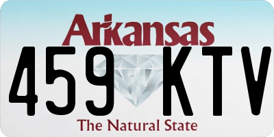 AR license plate 459KTV