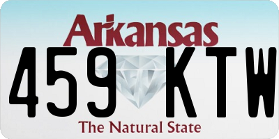 AR license plate 459KTW