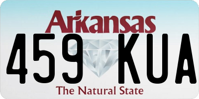 AR license plate 459KUA