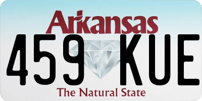 AR license plate 459KUE