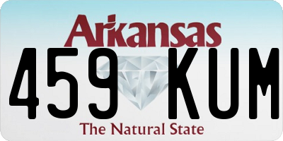 AR license plate 459KUM
