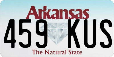 AR license plate 459KUS