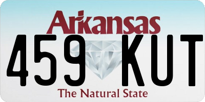 AR license plate 459KUT