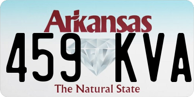 AR license plate 459KVA