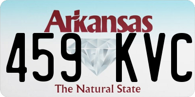 AR license plate 459KVC