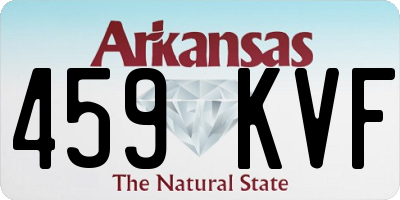 AR license plate 459KVF