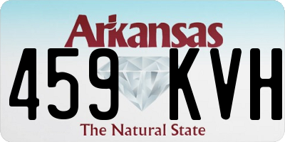 AR license plate 459KVH