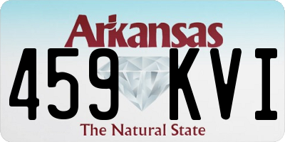 AR license plate 459KVI