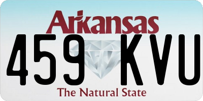 AR license plate 459KVU