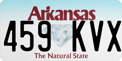 AR license plate 459KVX