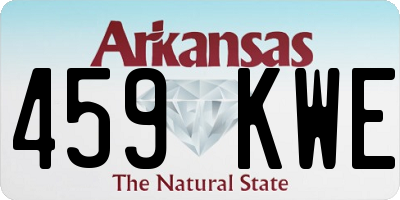 AR license plate 459KWE