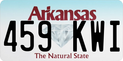 AR license plate 459KWI