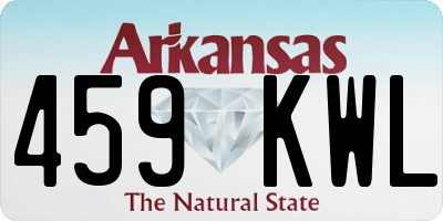 AR license plate 459KWL