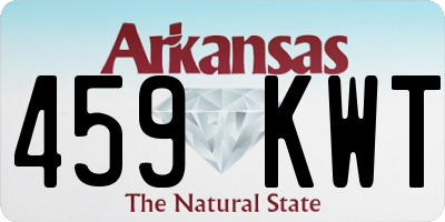 AR license plate 459KWT