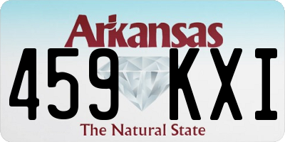 AR license plate 459KXI