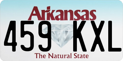 AR license plate 459KXL
