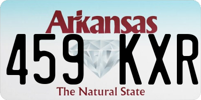 AR license plate 459KXR