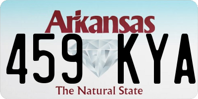 AR license plate 459KYA