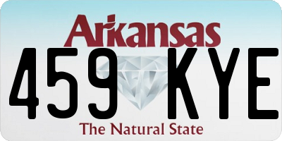 AR license plate 459KYE