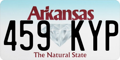 AR license plate 459KYP
