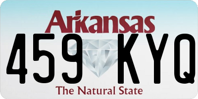 AR license plate 459KYQ